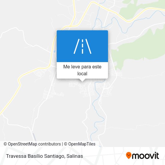 Travessa Basílio Santiago mapa