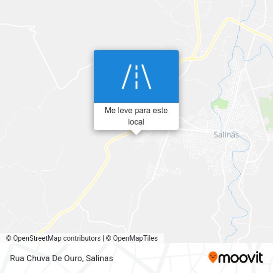 Rua Chuva De Ouro mapa
