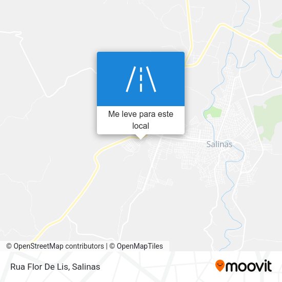 Rua Flor De Lis mapa