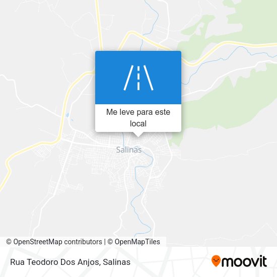 Rua Teodoro Dos Anjos mapa
