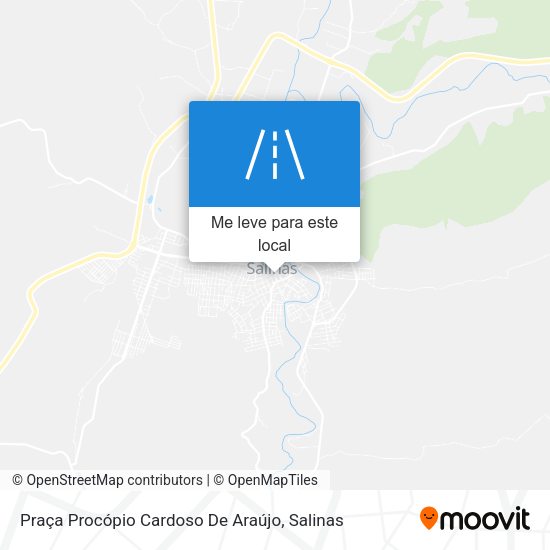 Praça Procópio Cardoso De Araújo mapa