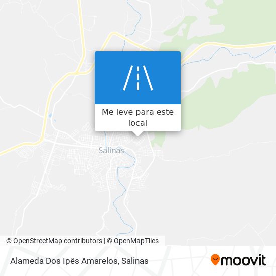 Alameda Dos Ipês Amarelos mapa