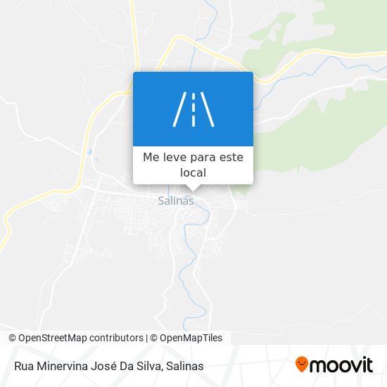 Rua Minervina José Da Silva mapa