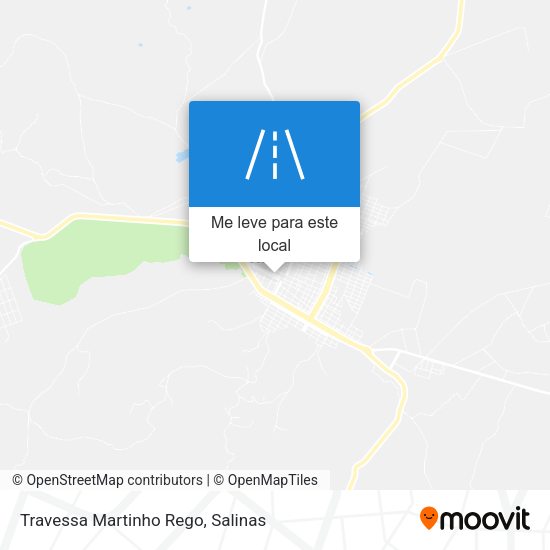 Travessa Martinho Rego mapa