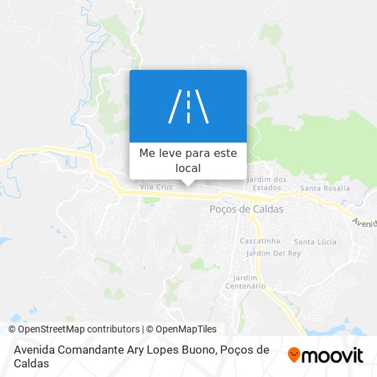 Avenida Comandante Ary Lopes Buono mapa