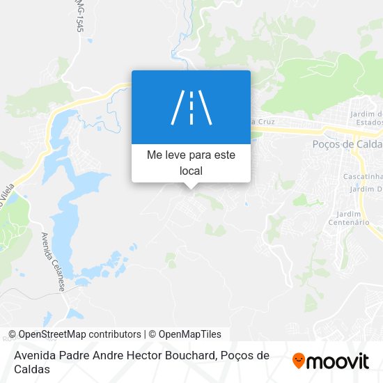 Avenida Padre Andre Hector Bouchard mapa