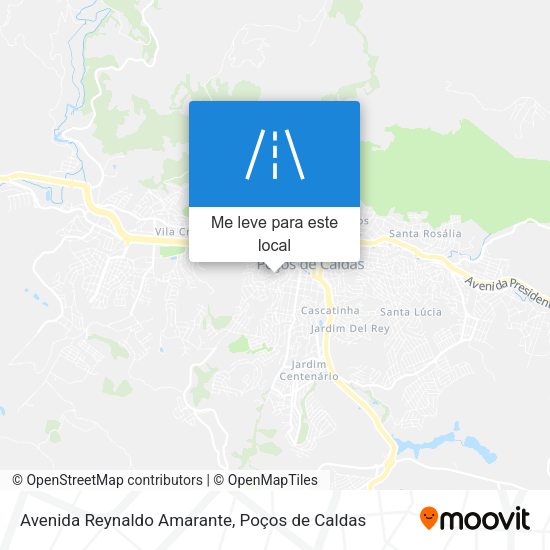 Avenida Reynaldo Amarante mapa