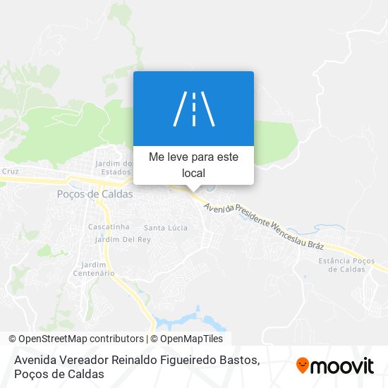 Avenida Vereador Reinaldo Figueiredo Bastos mapa