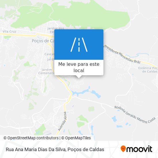 Rua Ana Maria Dias Da Silva mapa