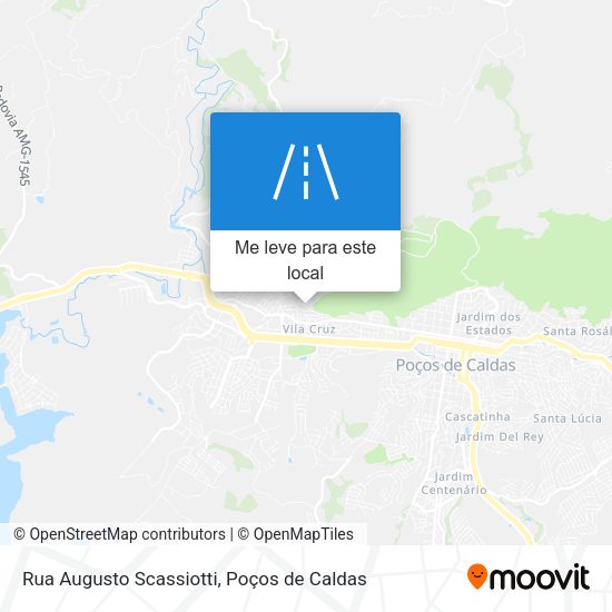 Rua Augusto Scassiotti mapa