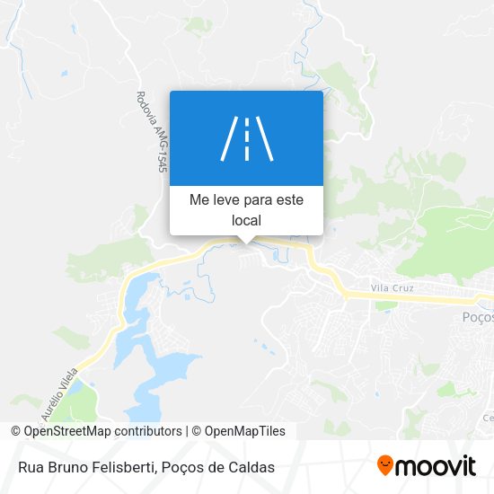 Rua Bruno Felisberti mapa
