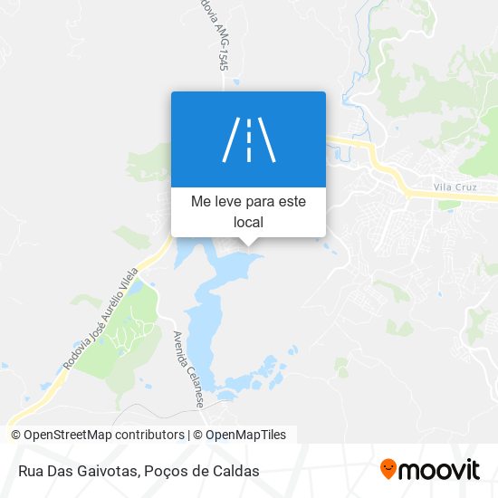 Rua Das Gaivotas mapa