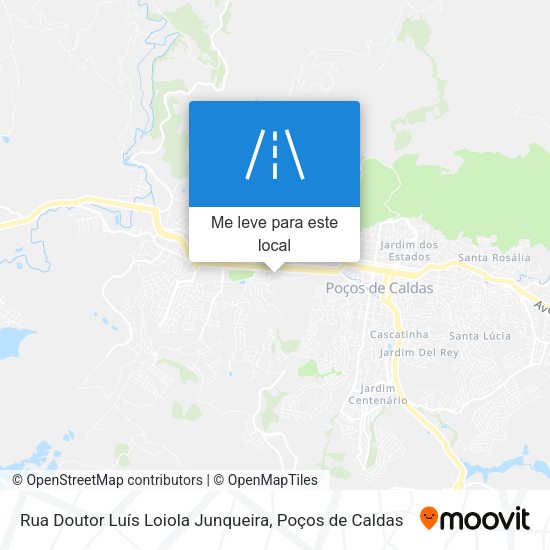 Rua Doutor Luís Loiola Junqueira mapa
