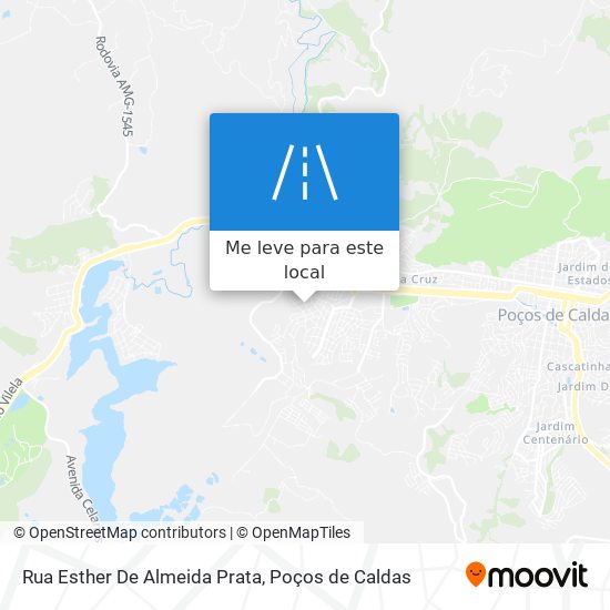 Rua Esther De Almeida Prata mapa