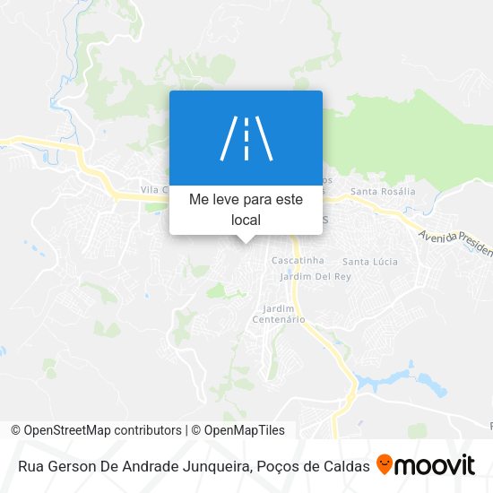 Rua Gerson De Andrade Junqueira mapa