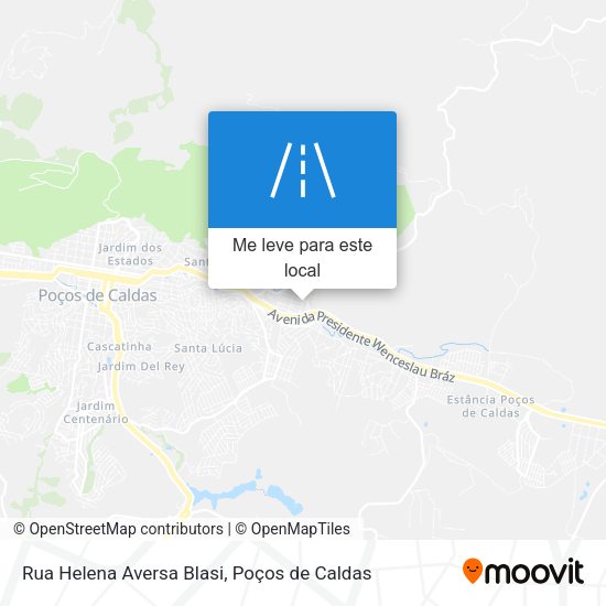 Rua Helena Aversa Blasi mapa