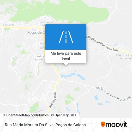 Rua Maria Moreira Da Silva mapa