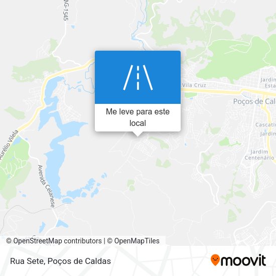Rua Sete mapa