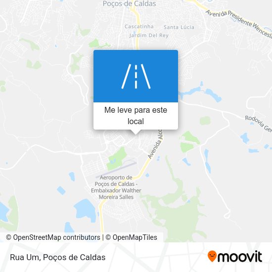 Rua Um mapa