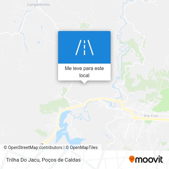 Trilha Do Jacu mapa