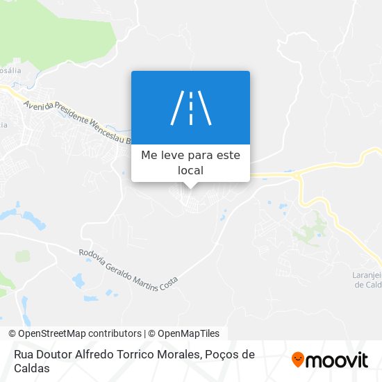 Rua Doutor Alfredo Torrico Morales mapa