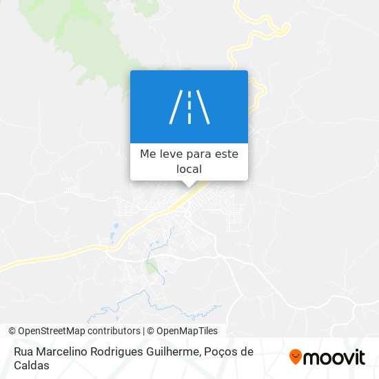 Rua Marcelino Rodrigues Guilherme mapa