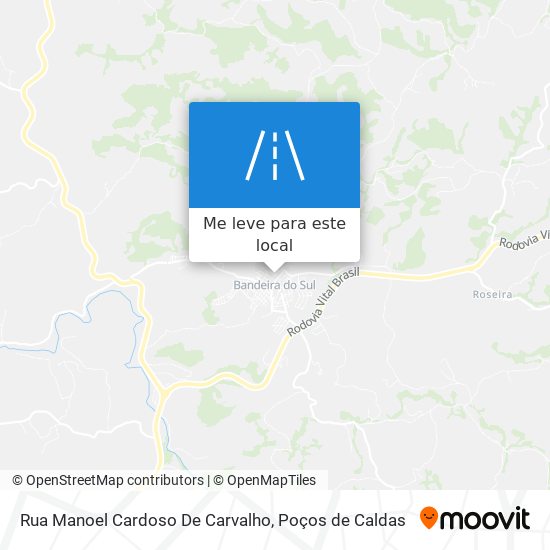Rua Manoel Cardoso De Carvalho mapa