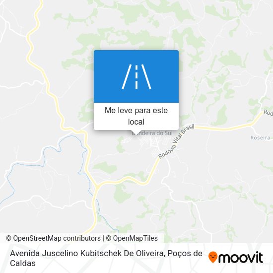 Avenida Juscelino Kubitschek De Oliveira mapa
