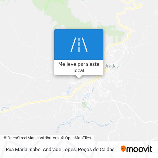 Rua Maria Isabel Andrade Lopes mapa