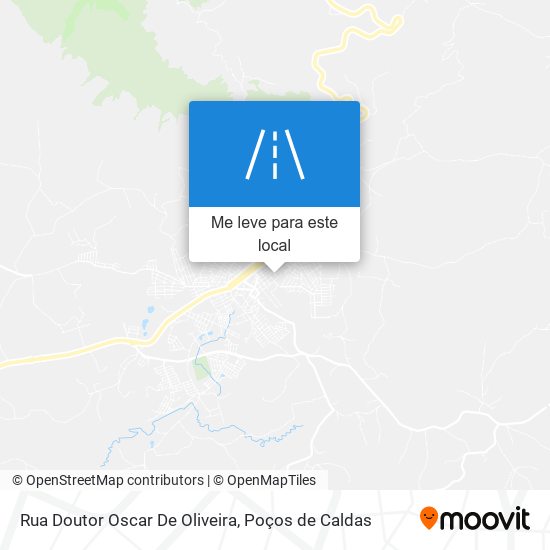 Rua Doutor Oscar De Oliveira mapa