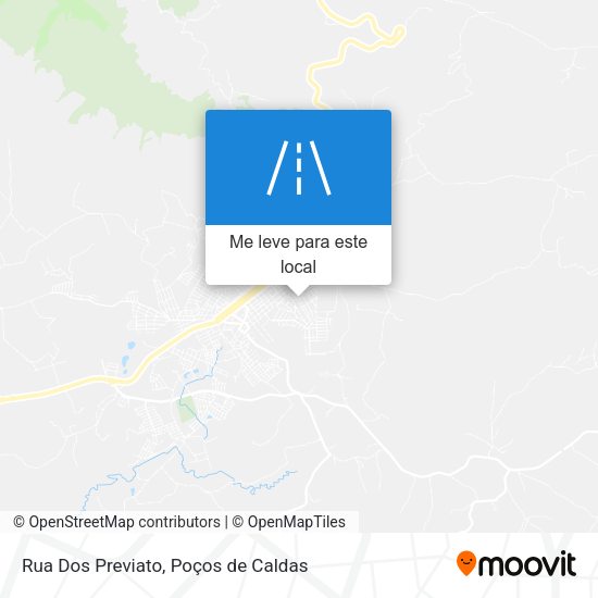 Rua Dos Previato mapa