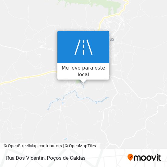 Rua Dos Vicentin mapa