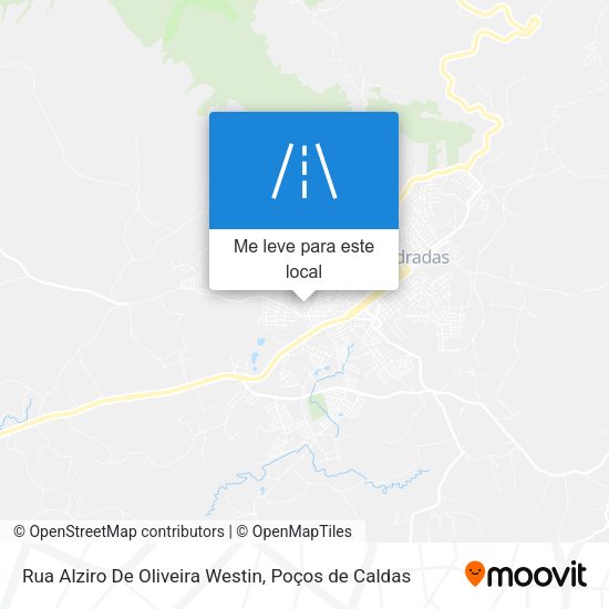 Rua Alziro De Oliveira Westin mapa