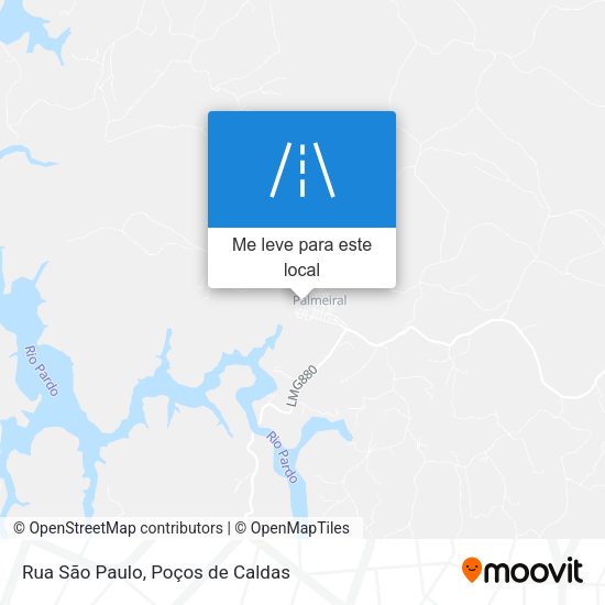Rua São Paulo mapa