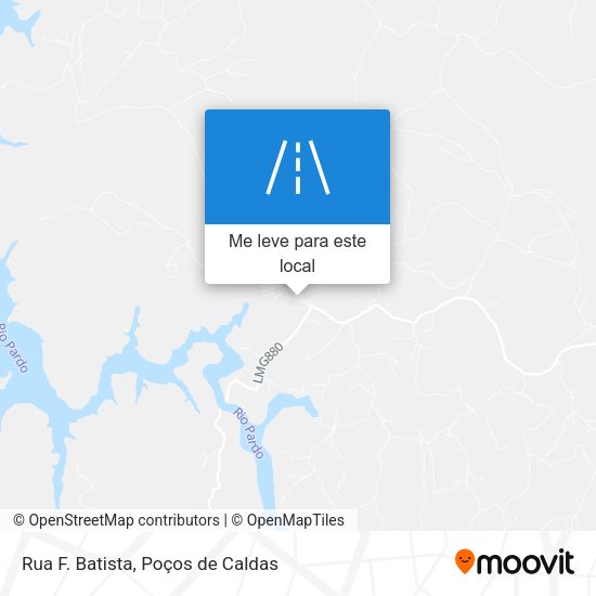 Rua F. Batista mapa