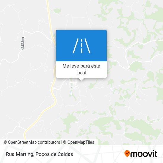 Rua Marting mapa