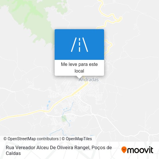 Rua Vereador Alceu De Oliveira Rangel mapa