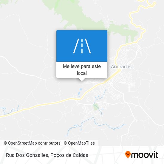 Rua Dos Gonzalles mapa