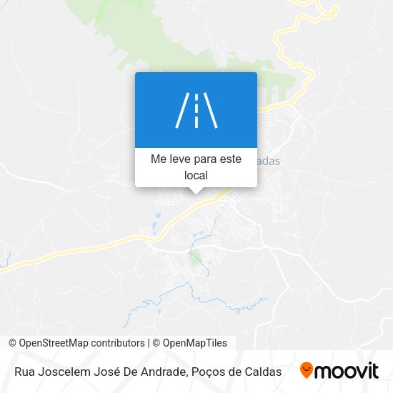 Rua Joscelem José De Andrade mapa