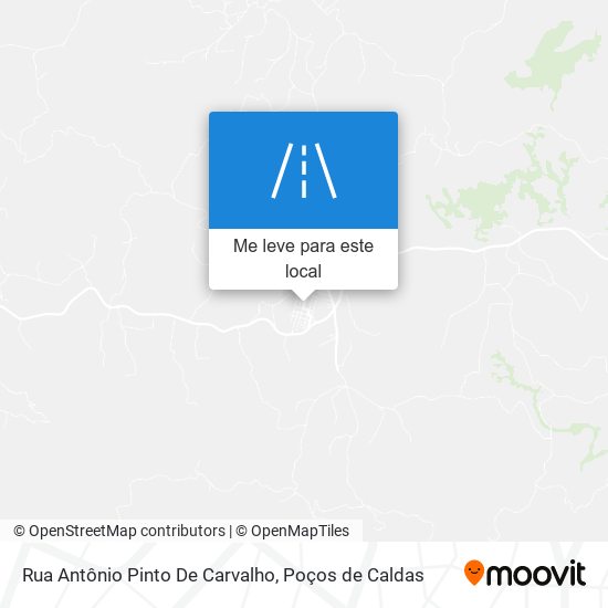 Rua Antônio Pinto De Carvalho mapa