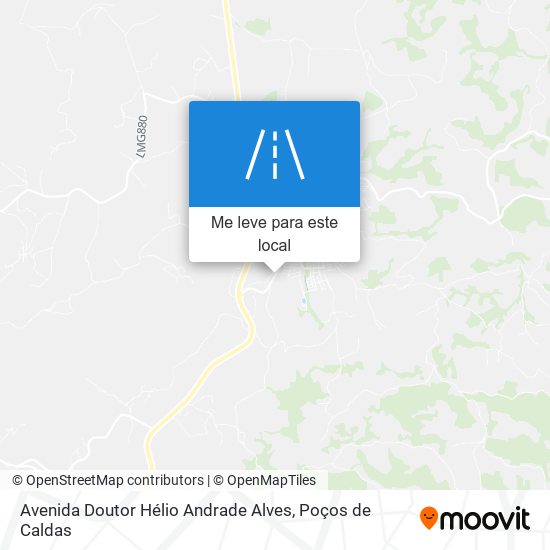 Avenida Doutor Hélio Andrade Alves mapa