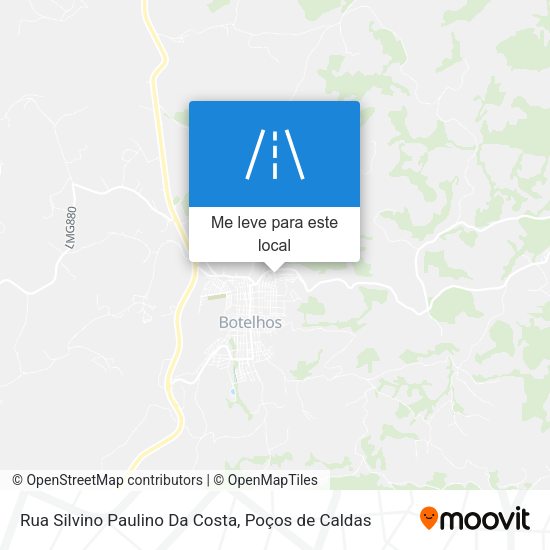 Rua Silvino Paulino Da Costa mapa