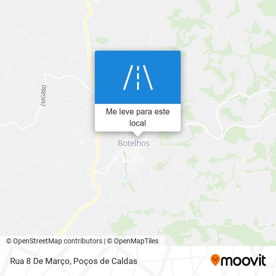 Rua 8 De Março mapa