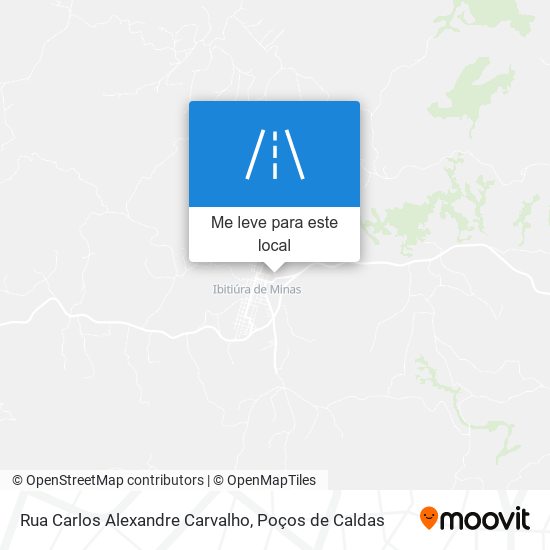 Rua Carlos Alexandre Carvalho mapa
