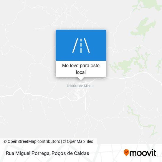 Rua Miguel Porrega mapa