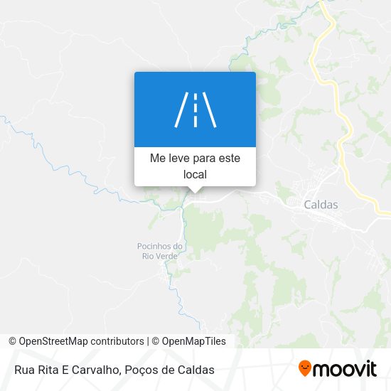 Rua Rita E Carvalho mapa