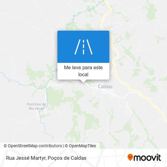 Rua Jessé Martyr mapa