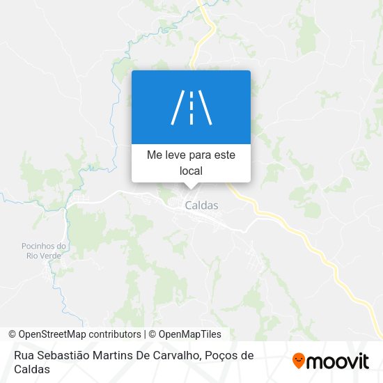 Rua Sebastião Martins De Carvalho mapa