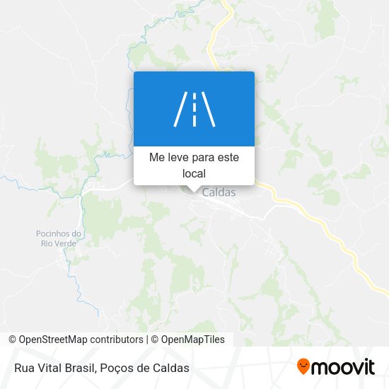 Rua Vital Brasil mapa