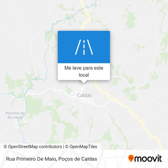 Rua Primeiro De Maio mapa